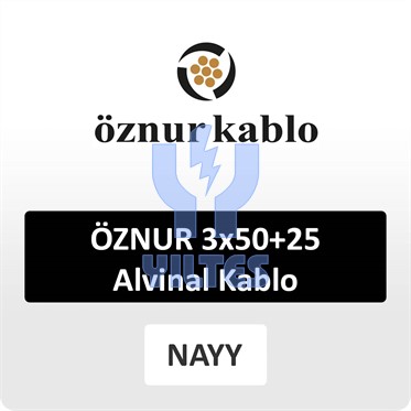 ÖZNUR 3x50+25 Alvinal Kablo