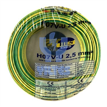 NYA 2,5 Kablo - HES S/Y 100 mt