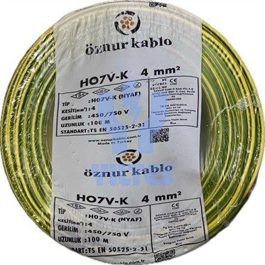 ÖZNUR 4 NYAF Kablo - S/Y 100 Metre