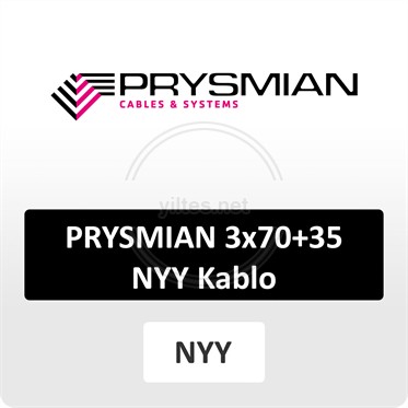 PRYSMIAN 3x70+35 NYY (yeraltı) Kablo 