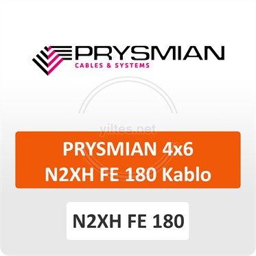 PRYSMIAN 4x6 N2XH FE 180 Kablo