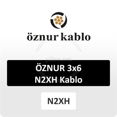 ÖZNUR 3x6 N2XH Kablo