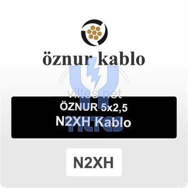 ÖZNUR 5x2,5 N2XH Kablo