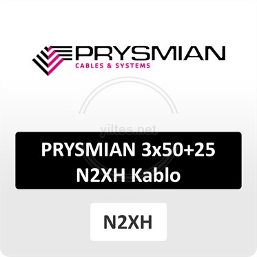 PRYSMIAN 3x50+25 N2XH Kablo