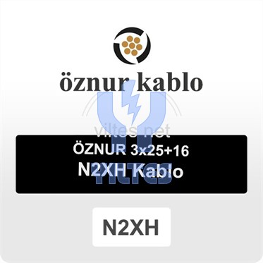 ÖZNUR 3x25+16 N2XH Kablo