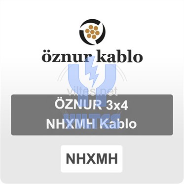 NHXMH 3×4 HF Antigron Kablo - ÖZNUR [Makaradan Kesim]