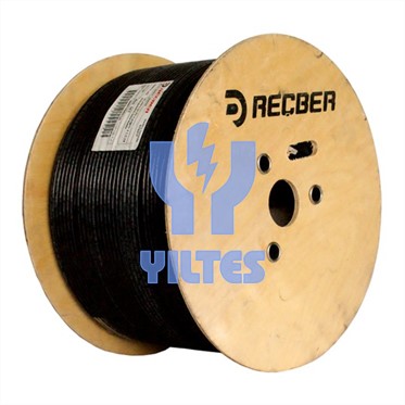 REÇBER Haşere ve Kemirgenlere Karşı - Dış Ortam Cat6 Kablo - SL400 U23 PE Category 6 U/UTP 4x2x23AWG - 500 Metre