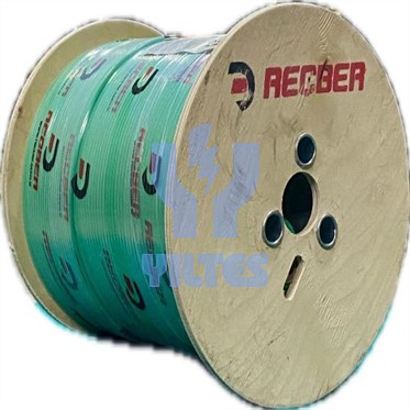 REÇBER Mini U6 PHY-PVC Cu/Cu Kablo - Yeşil 500 Metre