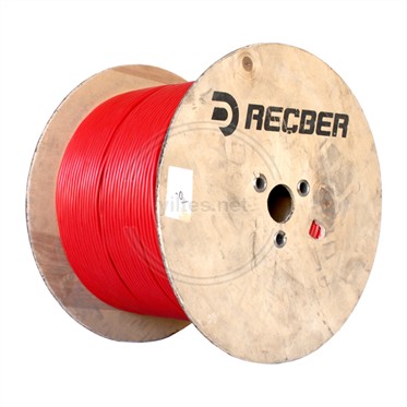 REÇBER J-Y(St)Y...Lg 1x2x0,80mm+0,40mm PVC Yangın Alarm Kablosu - 500 Metre